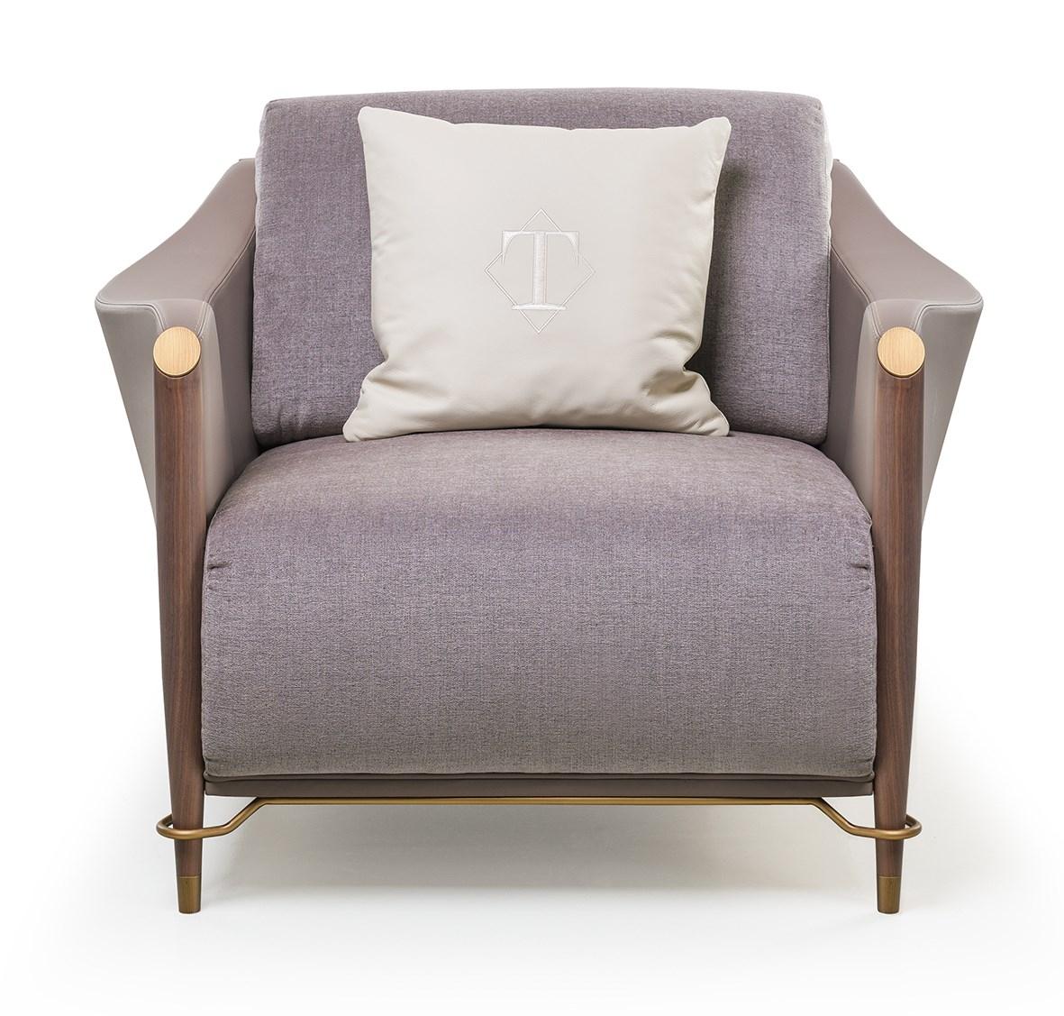 MELTING LIGHT Fabric armchair with armrests