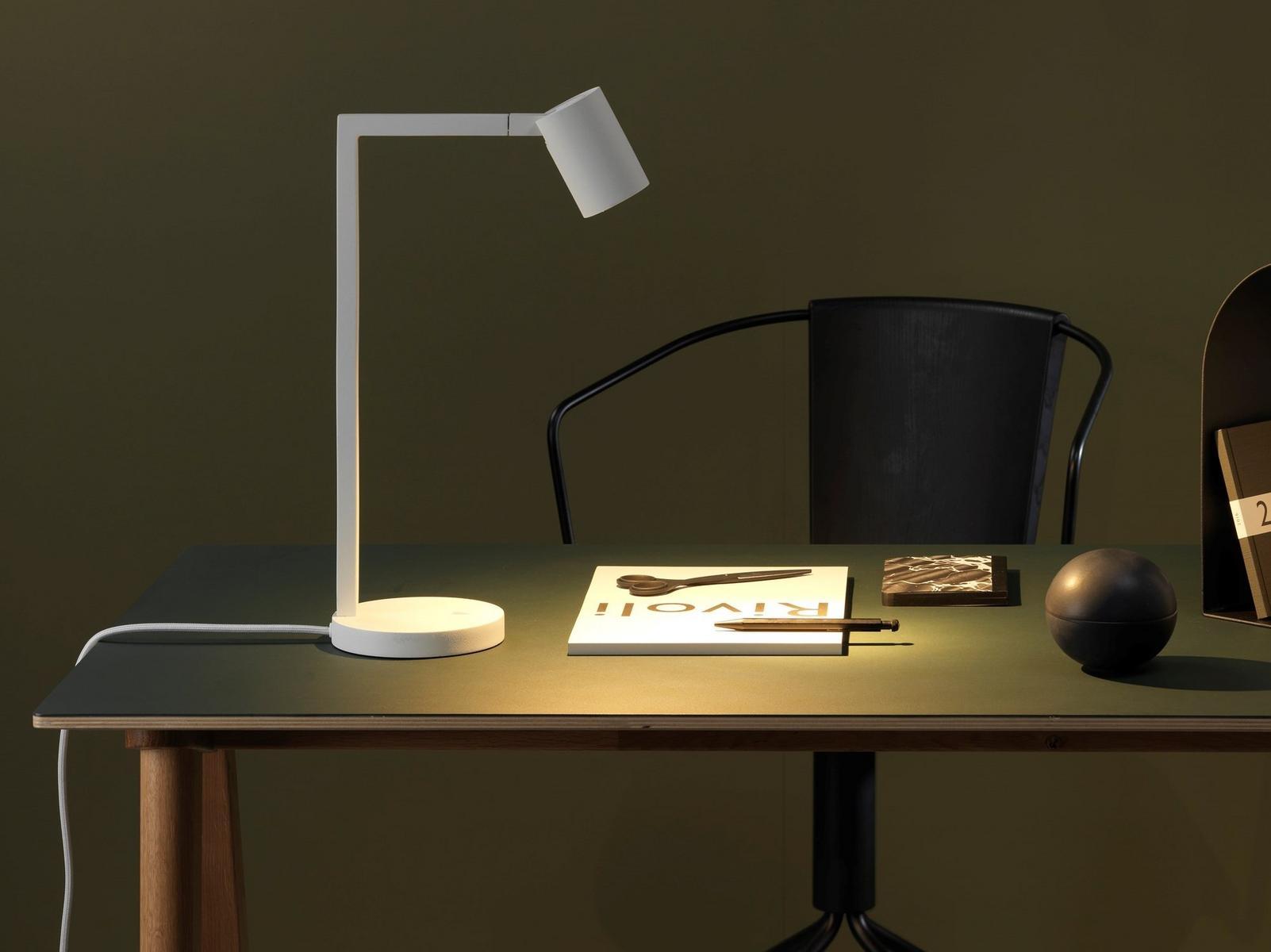 ASCOLI LED adjustable steel desk lamp