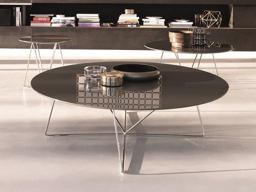 DABLIU IN Low metal coffee table for living room