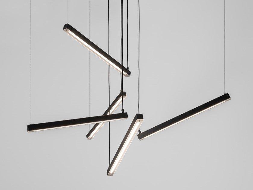 ARTYS FLEX LED direct light metal pendant lamp