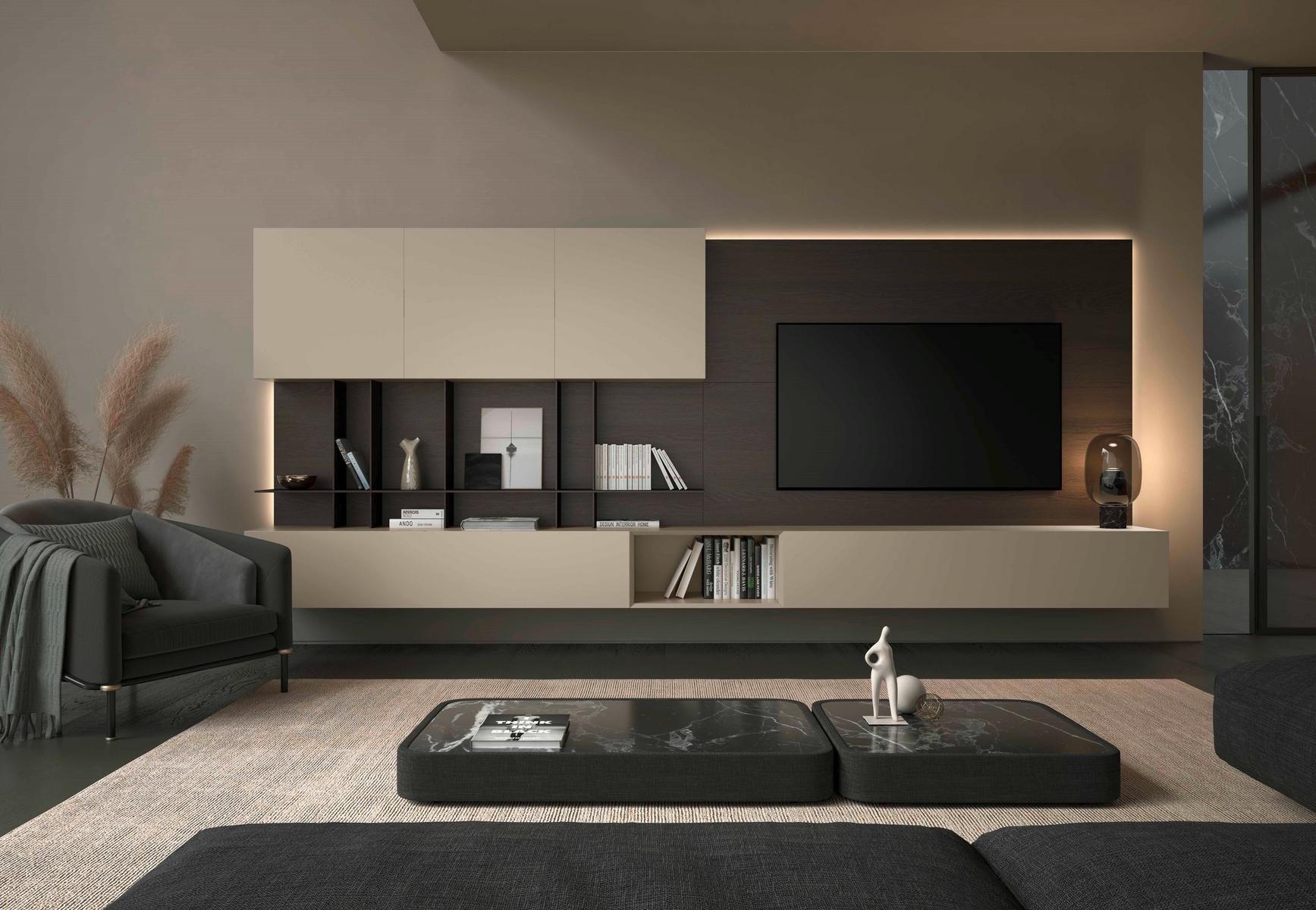 CUBE6 Wooden storage wall CUBE6 Wooden storage wall