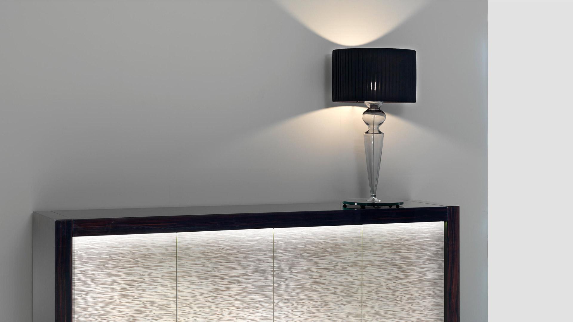 GRAN CANAL LED fabric table lamp