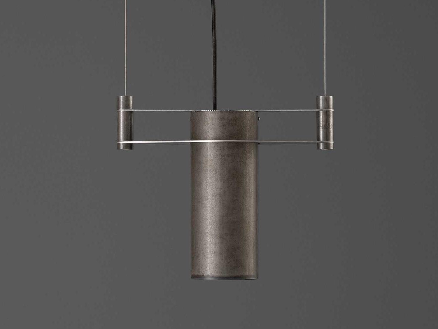 CHAIN LED steel pendant lamp