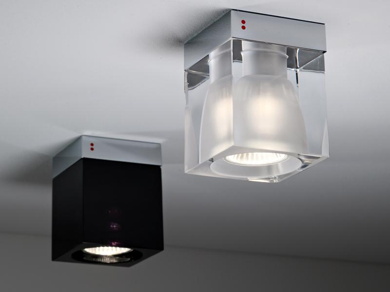 CUBETTO Ceiling crystal spotlight