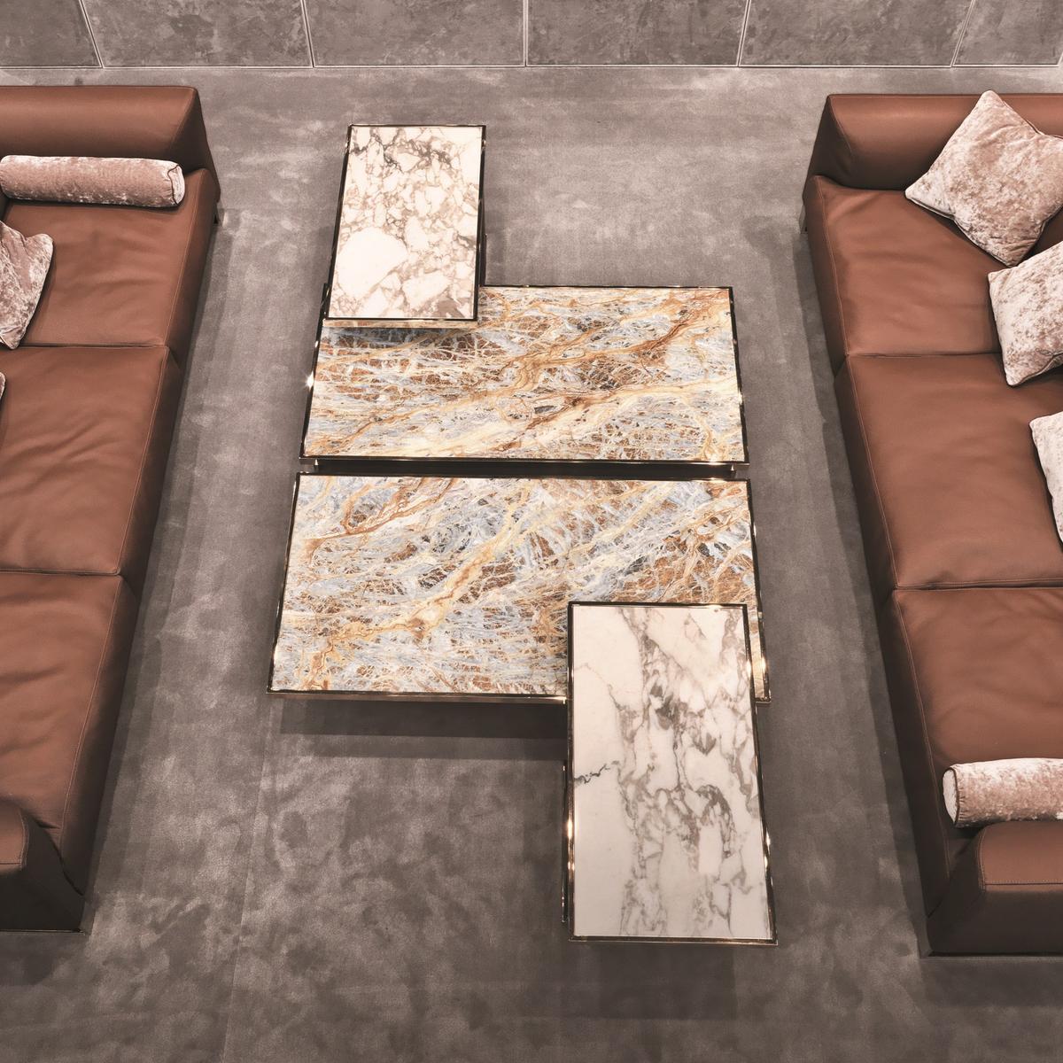 LAYER Square metal coffee table LAYER Square metal coffee table