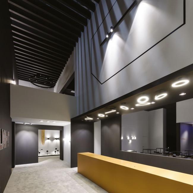 SUPER-OH XS PIVOT LED swivel adjustable ceiling lamp