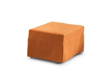 PLUTO Fabric pouf bed with removable lining