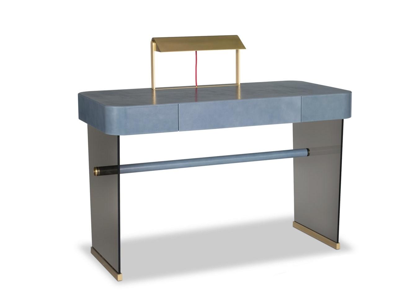 HAZEL Rectangular writing desk with drawers