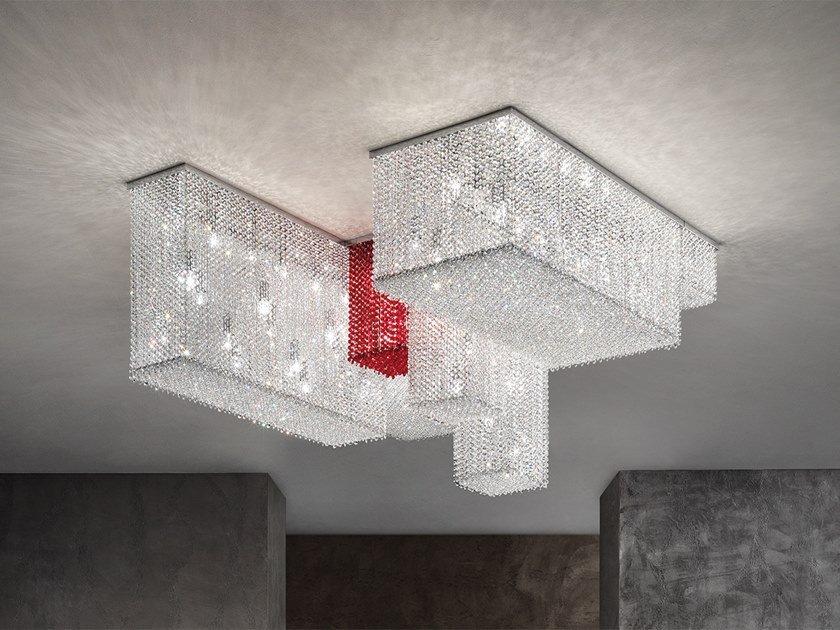 CUBO PL175 COMBO Crystal ceiling lamp CUBO PL175 COMBO Crystal ceiling lamp