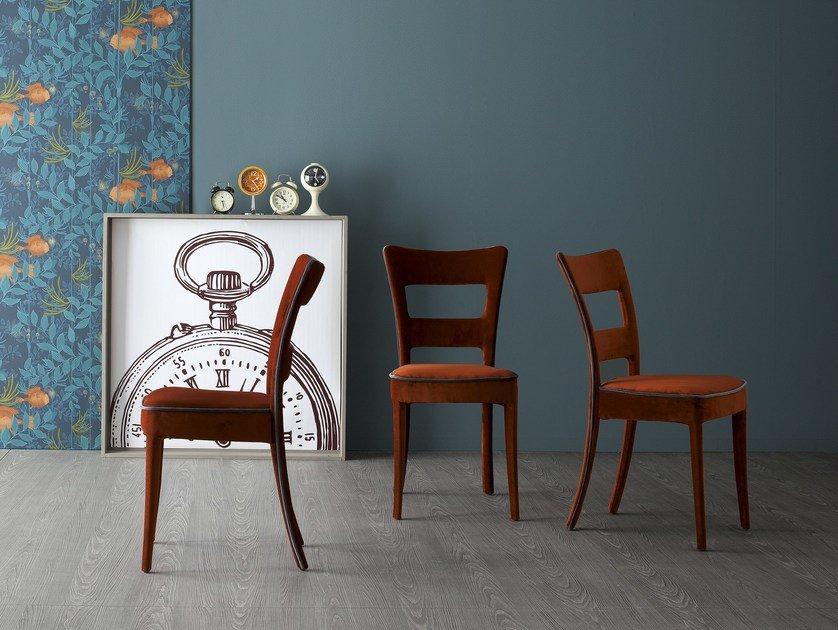 SHERYL Upholstered fabric chair