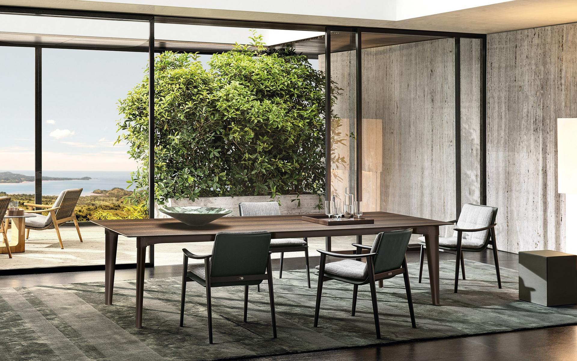 PENTHOUSE Rectangular wooden table