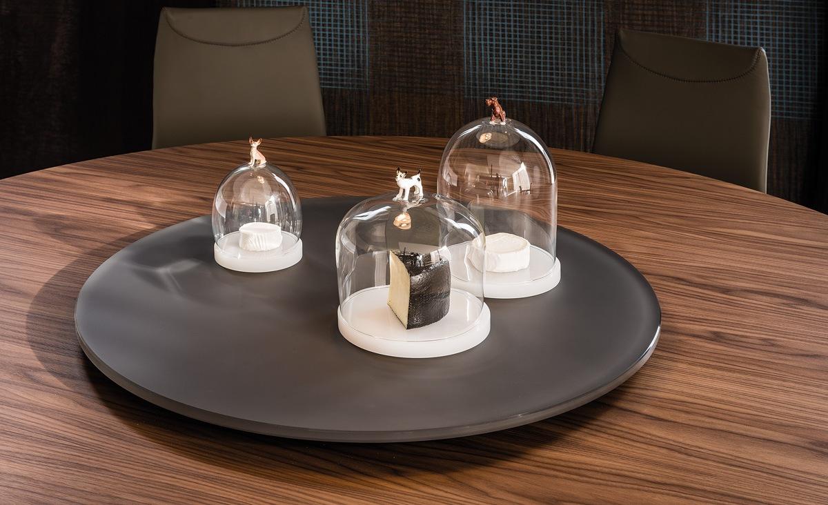 ELIOT ROUND Round ceramic table