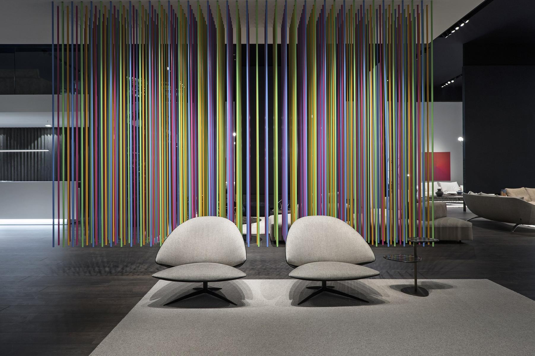 KOSTER Armchair with 4-spoke base