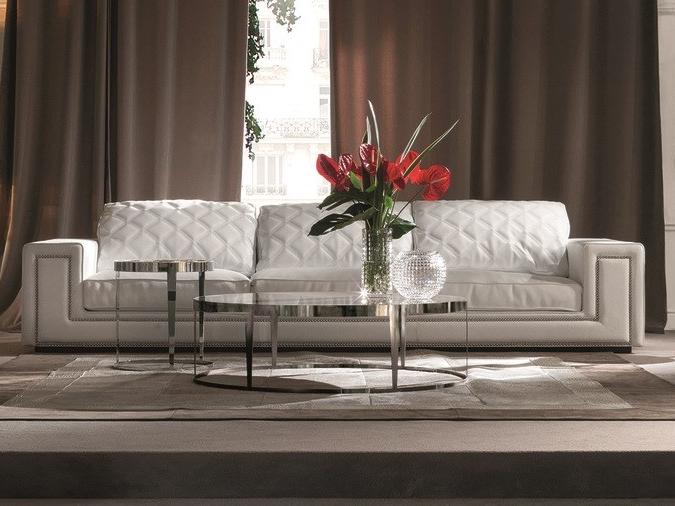 HELMUT Modular leather sofa