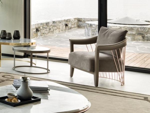DOROTHY Fabric armchair