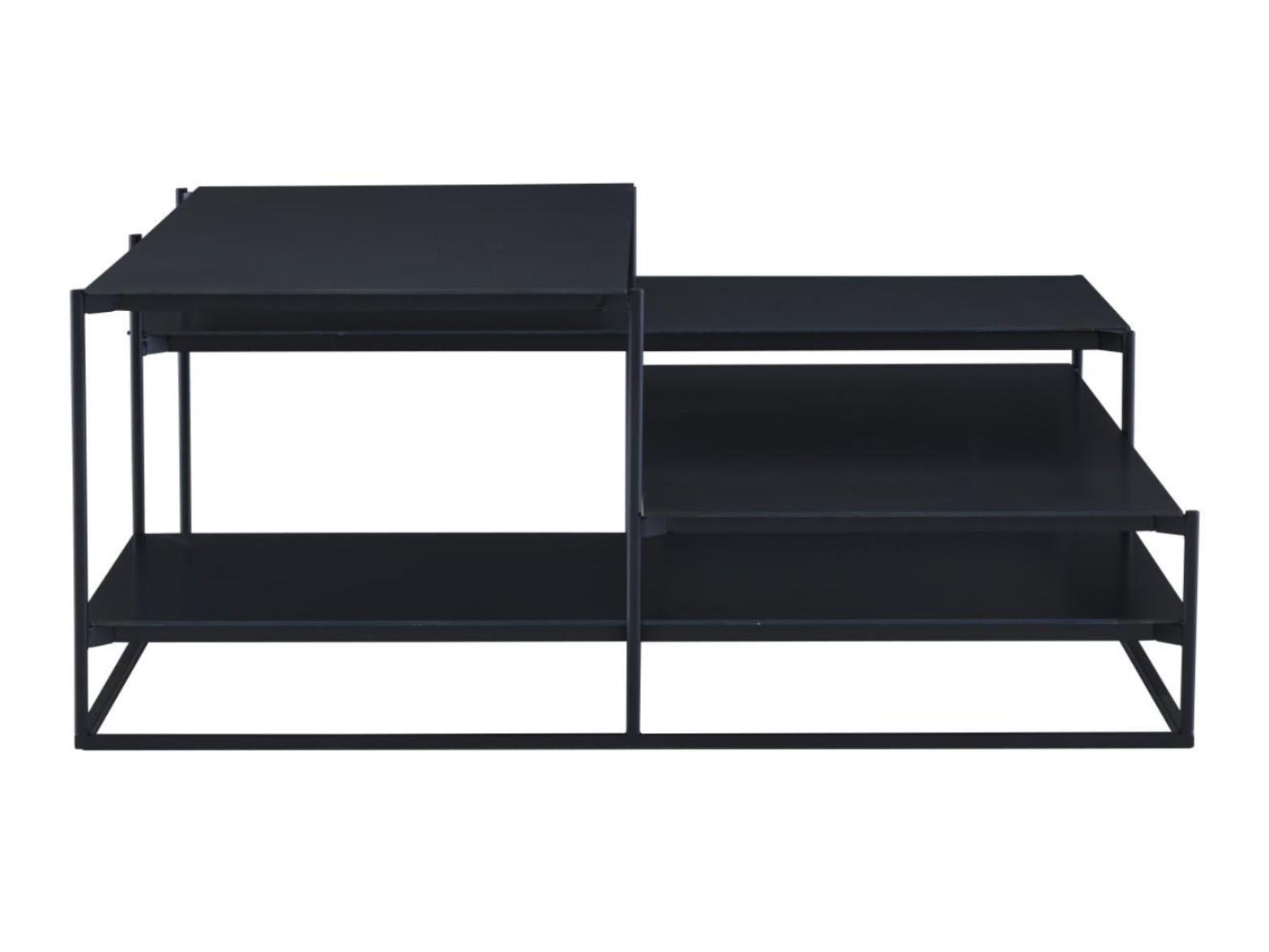 LOWLANDS Low square steel coffee table
