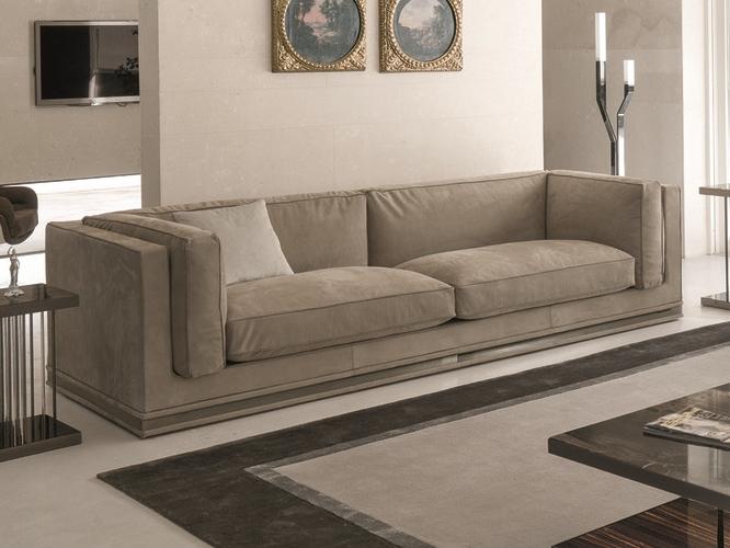 MASON Corner velvet sofa
