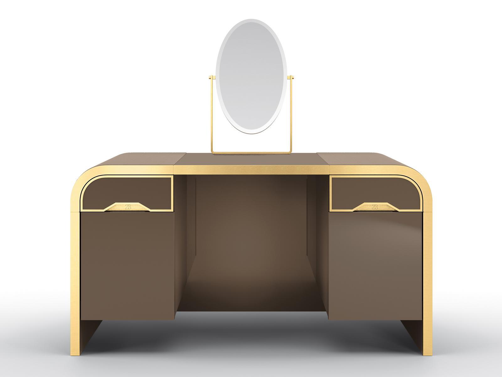 EMANUELLE Multi-layer wood dressing table