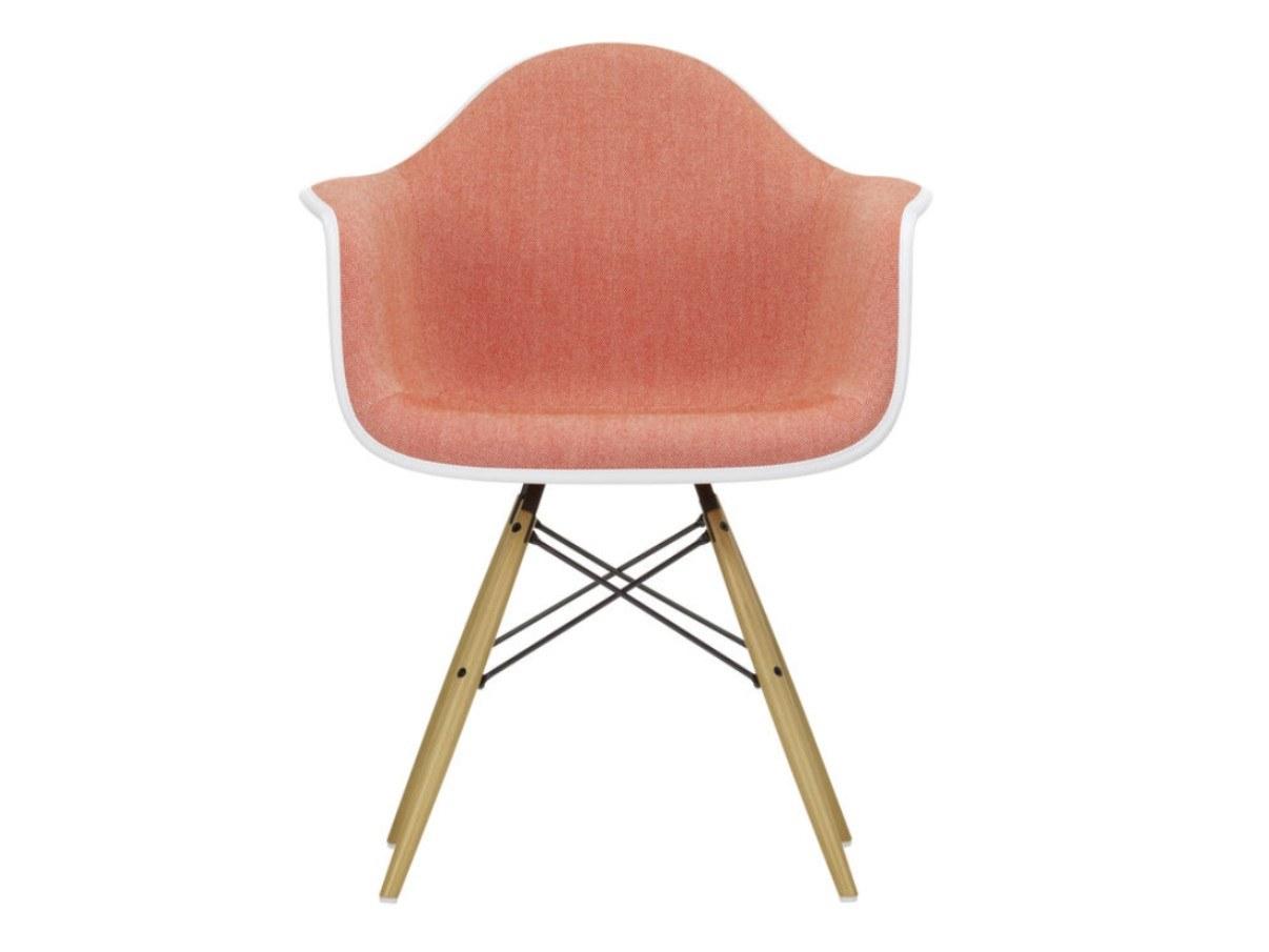 DAW Upholstered fabric chair with armrests