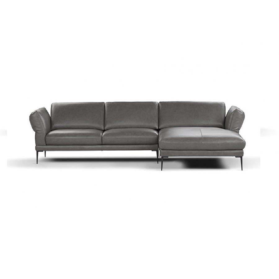 PARIDE Sectional leather sofa