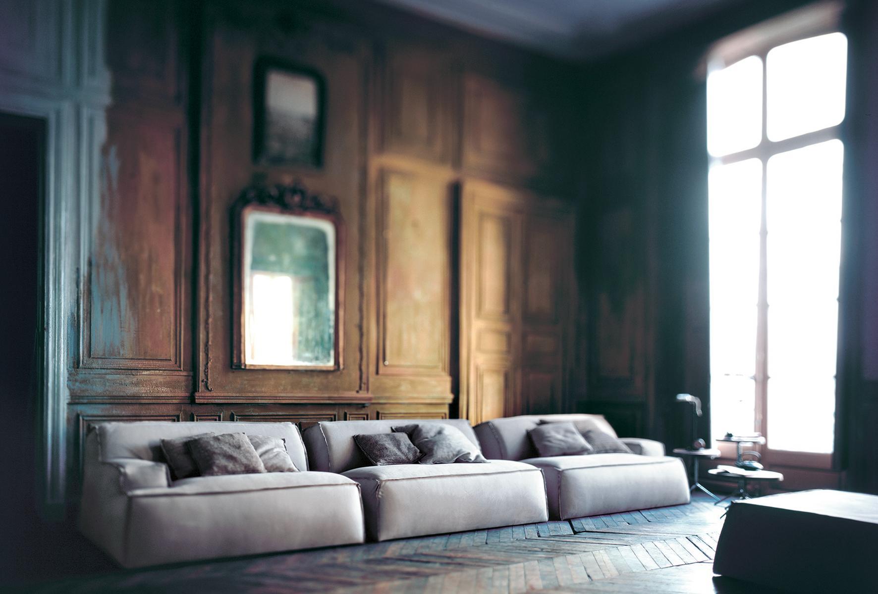 DAMASCO Sectional leather sofa