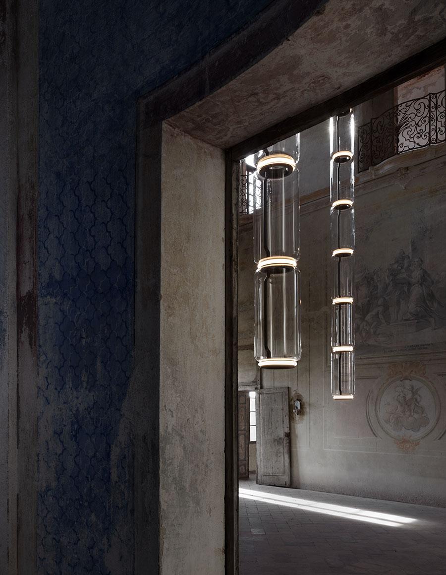 NOCTAMBULE Direct light Blown crystal pendant lamp