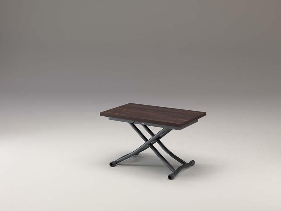 SYDNEY Height-adjustable wooden coffee table