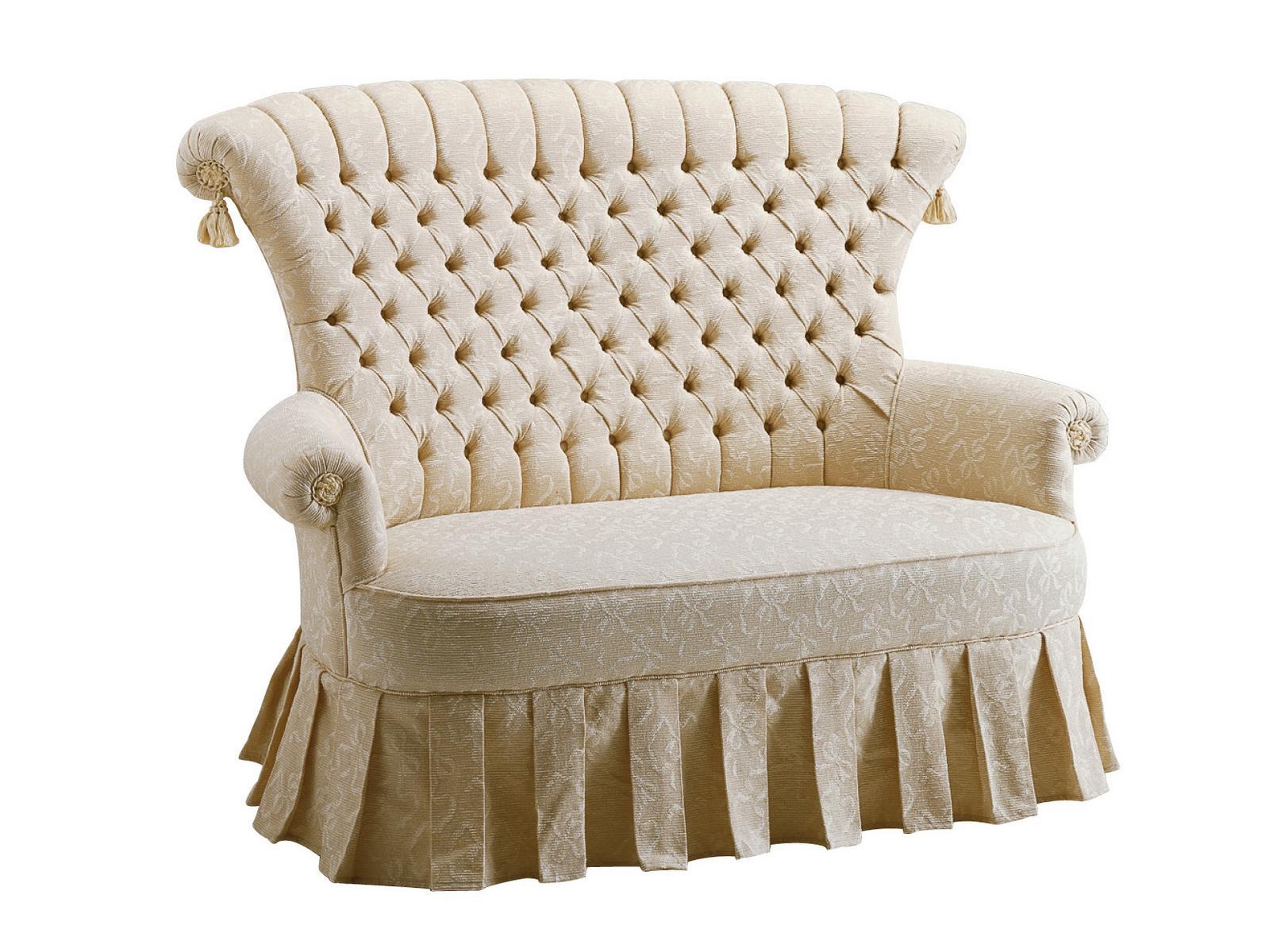 EMPORIO VOLPI - 2182 Tufted 2 seater high-back sofa