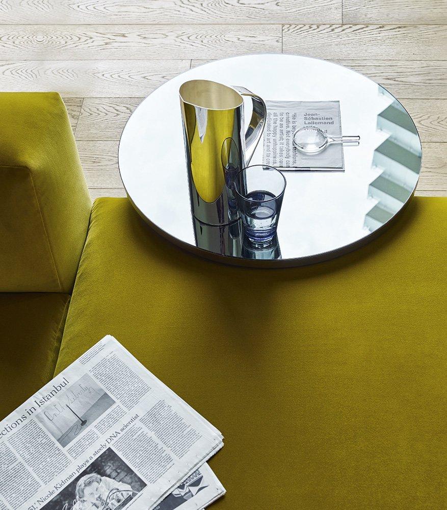 MICHEL CLUB Corner sectional fabric sofa