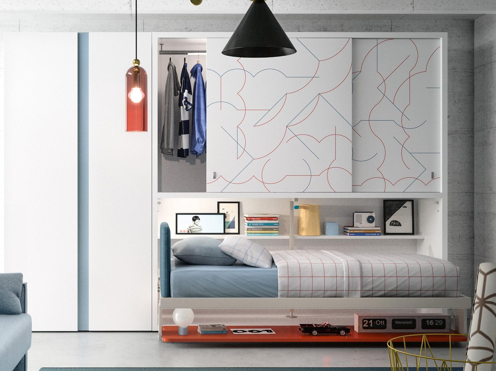 KALI PONTE BOARD Pull-down convertible bed
