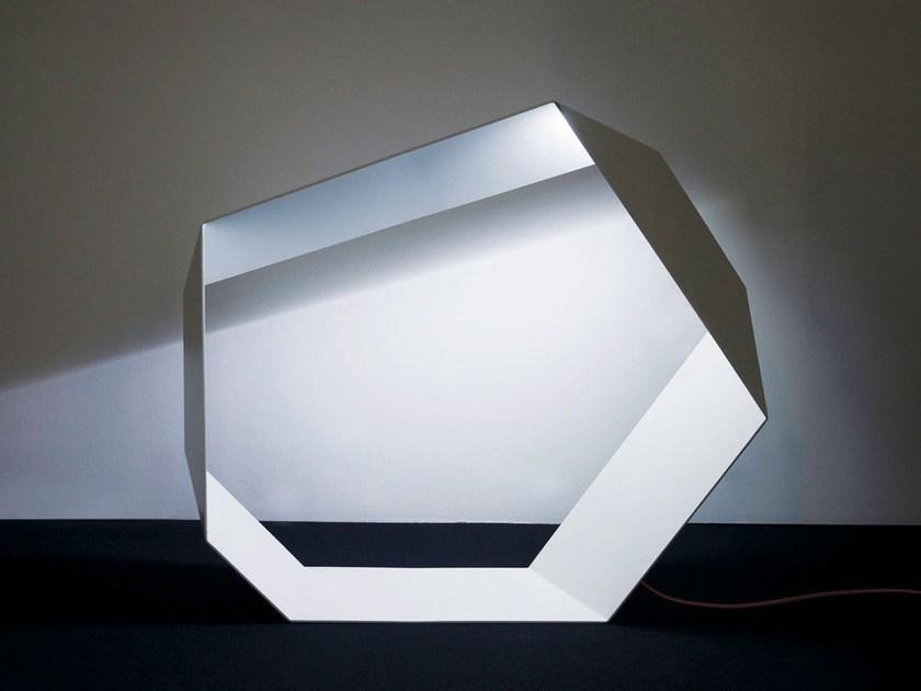 ANGOLO LED aluminium floor lamp with dimmer