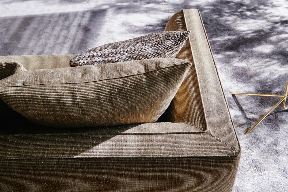 LUCAS 3 seater fabric sofa