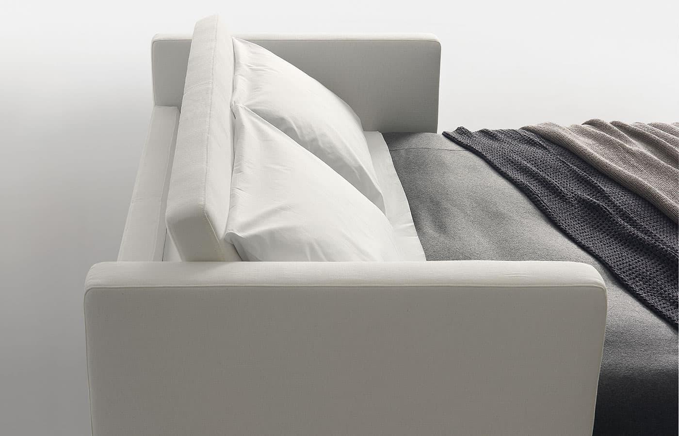 ARNO' Fabric sofa with removable cover