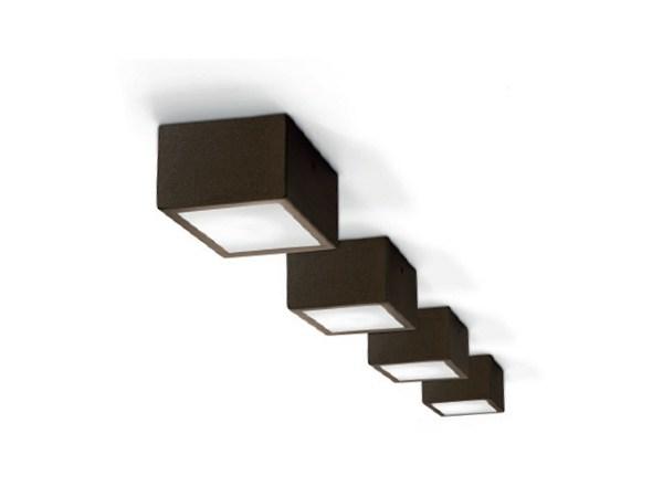FOUR LED aluminium ceiling lamp