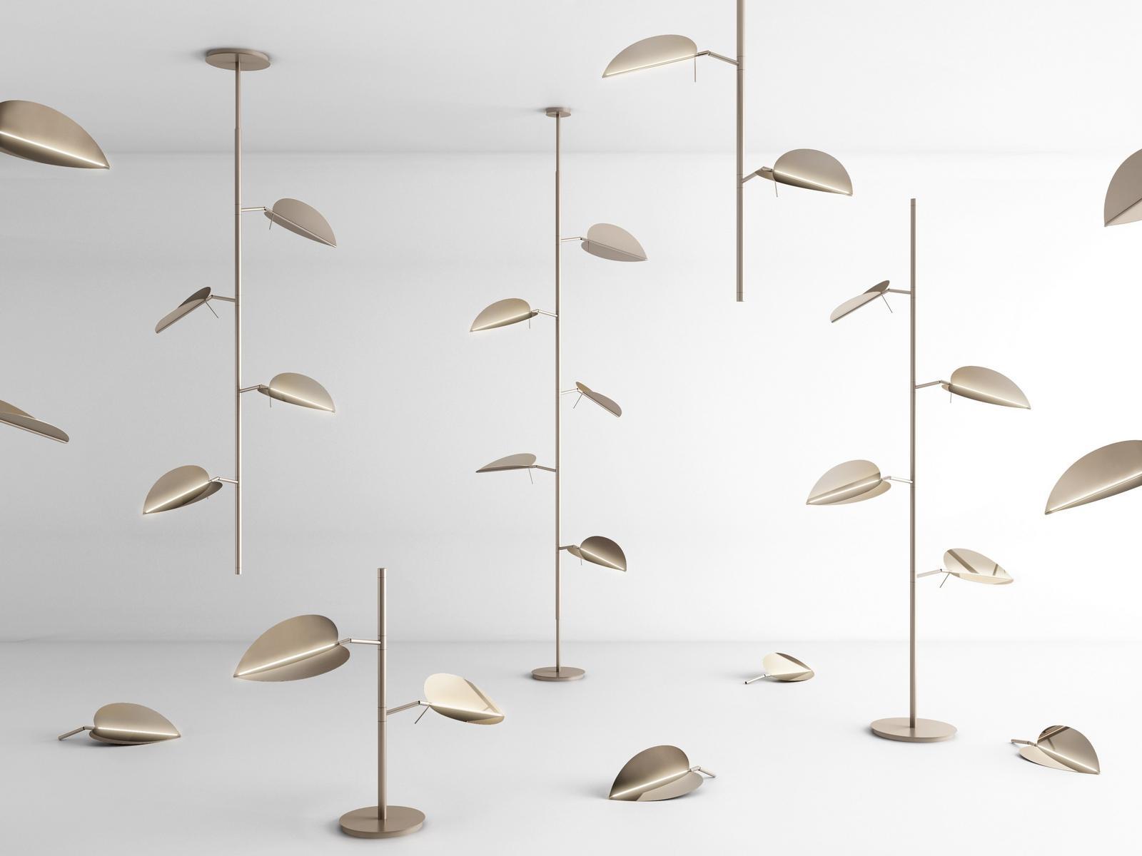 ARACEA LED indirect light metal floor lamp
