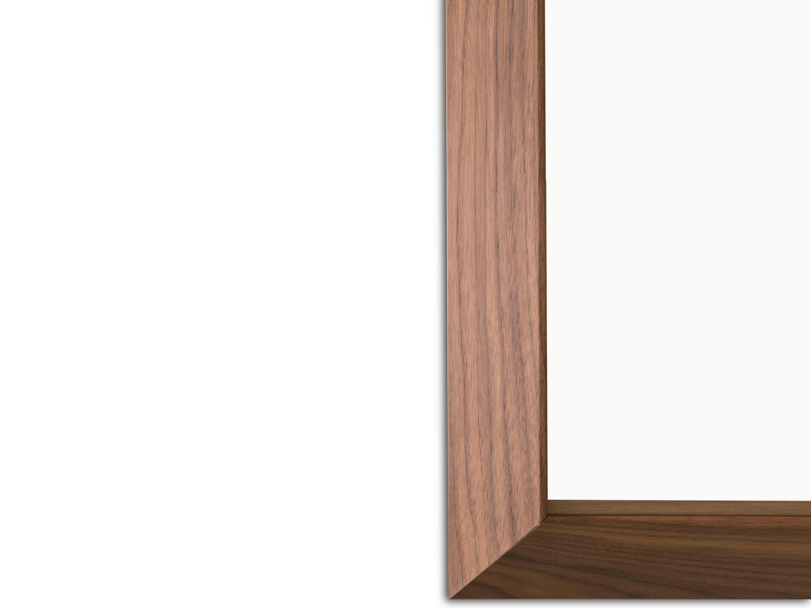 QUADRO Square wall-mounted framed mirror