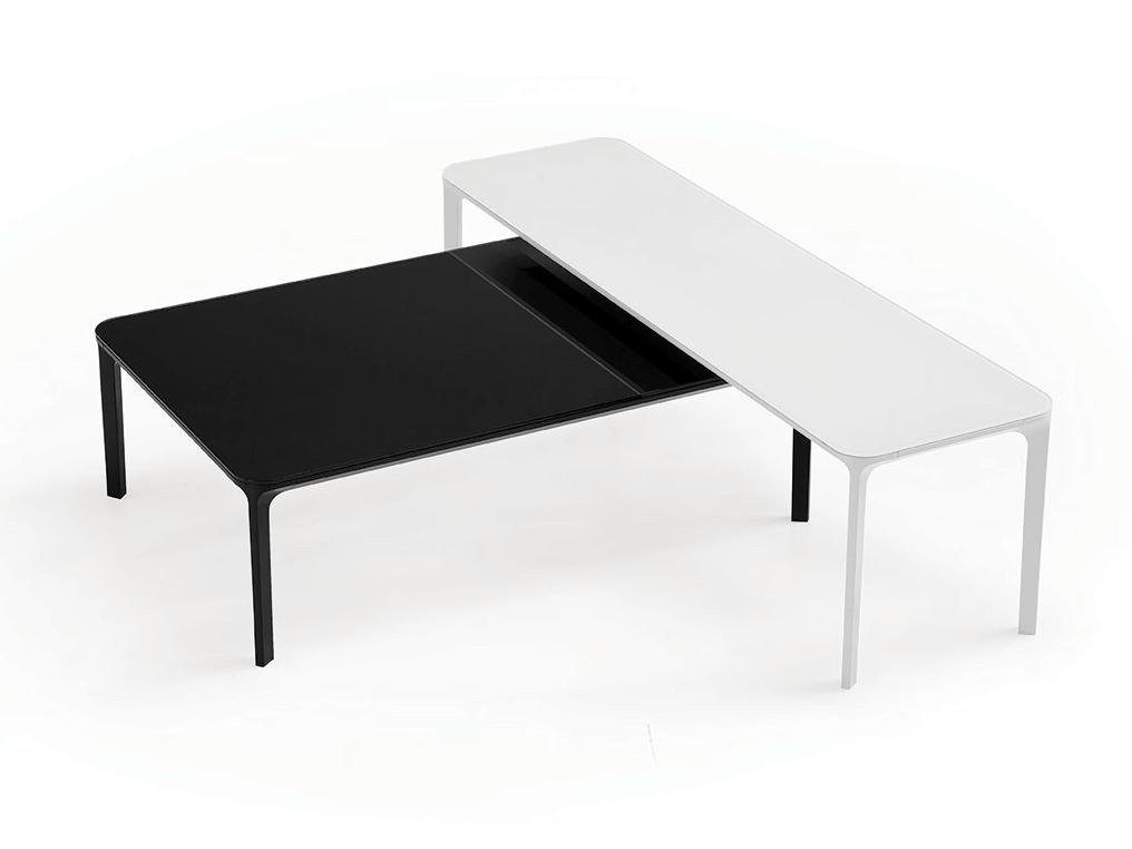SLIM Rectangular ceramic coffee table