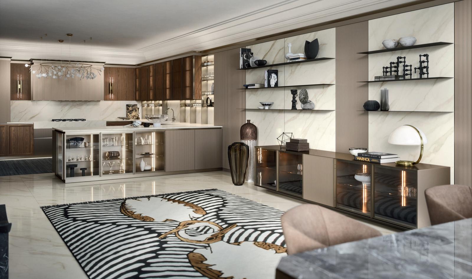 CELINE Stone kitchen