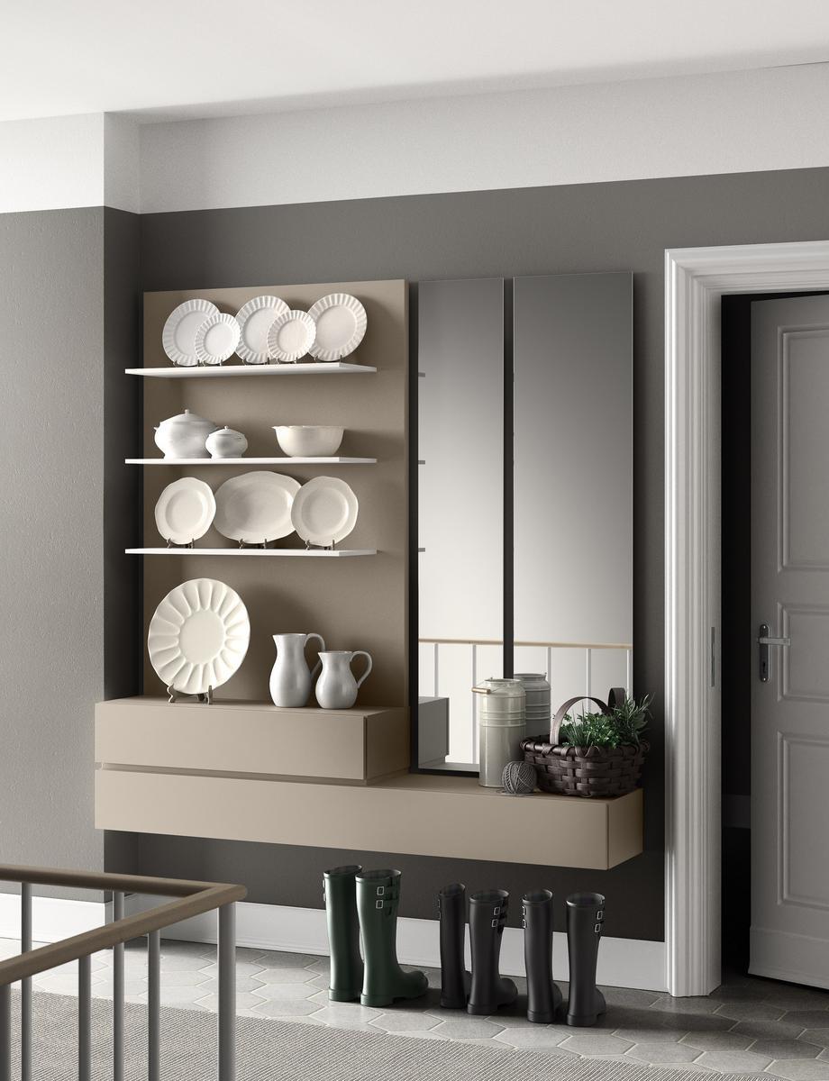 GEOMETRIKA RETTANGOLARE Rectangular wall-mounted mirror