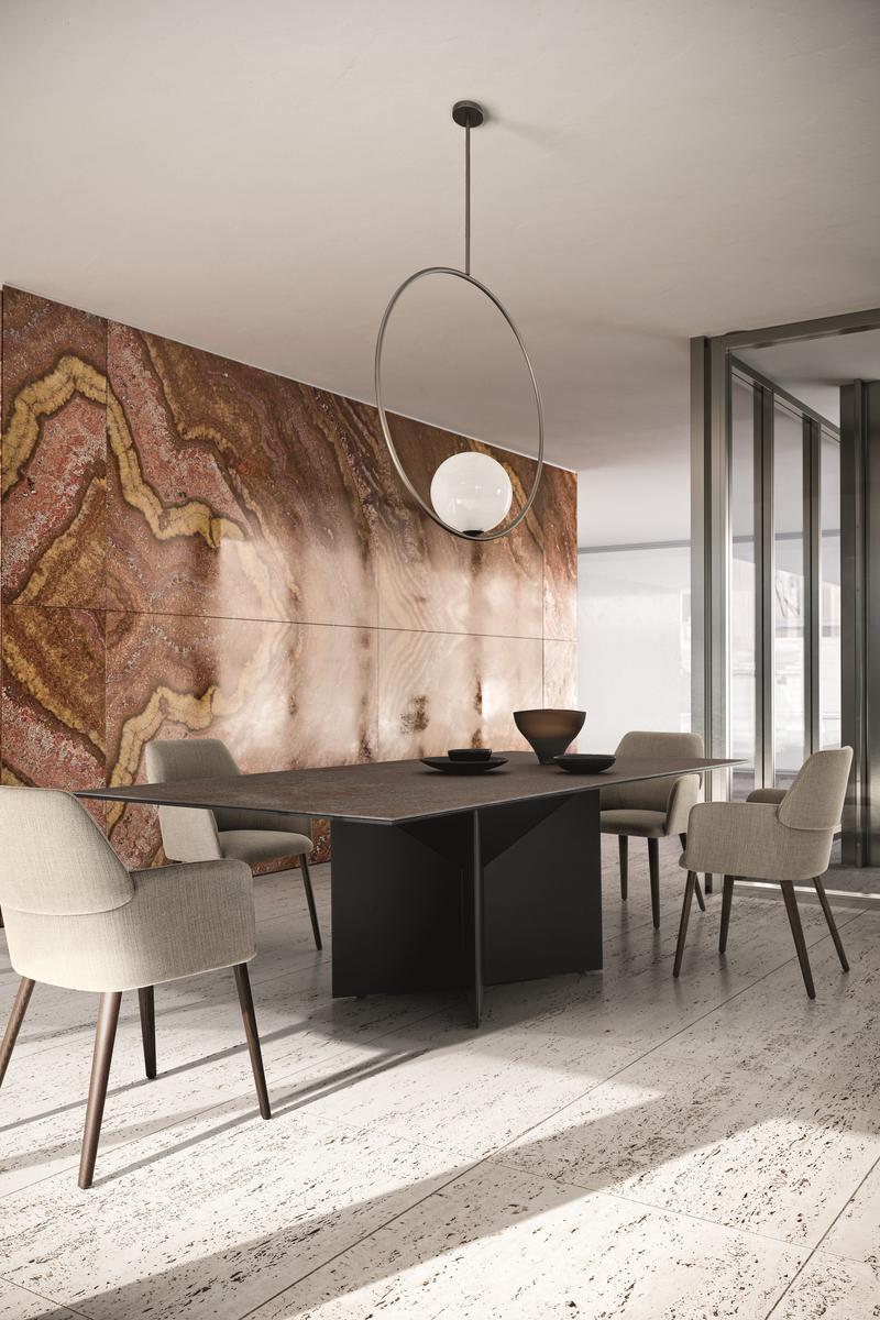 ABSOLUTE Rectangular marble table