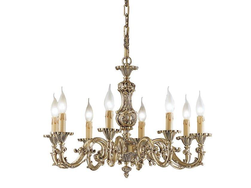 OLDIE 504/8 Antique Brass chandelier