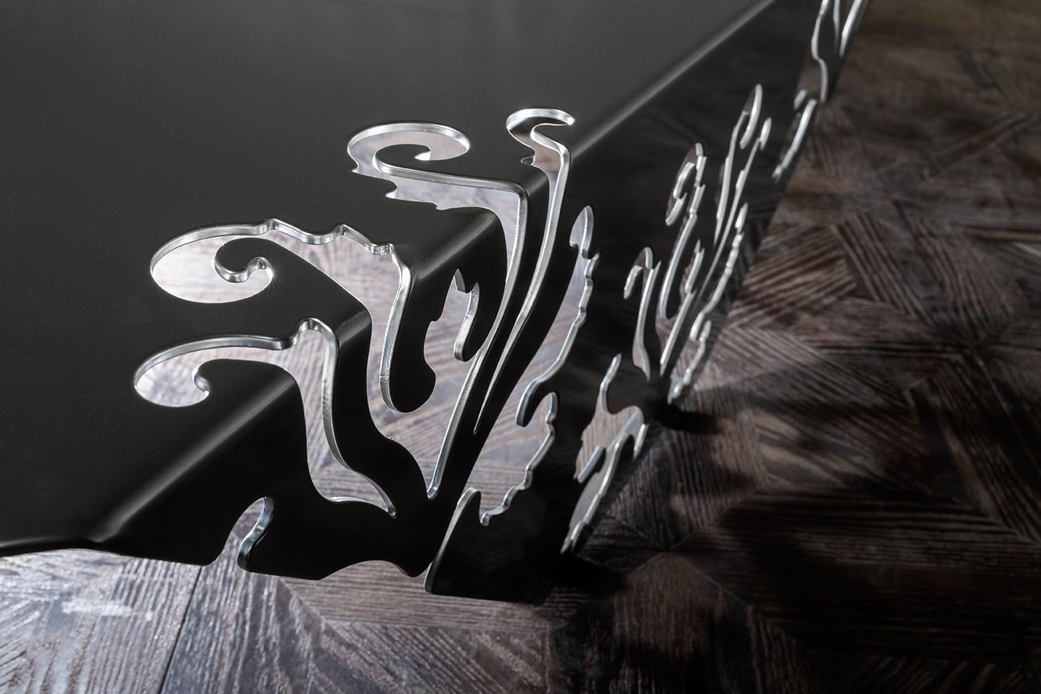 MACRAMÉ Square iron high side table MACRAMÉ Square iron high side table