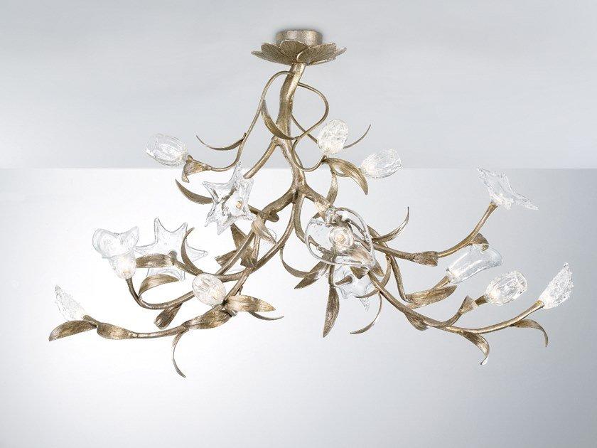 BOUQUET CT3354/15 Handmade bronze ceiling lamp