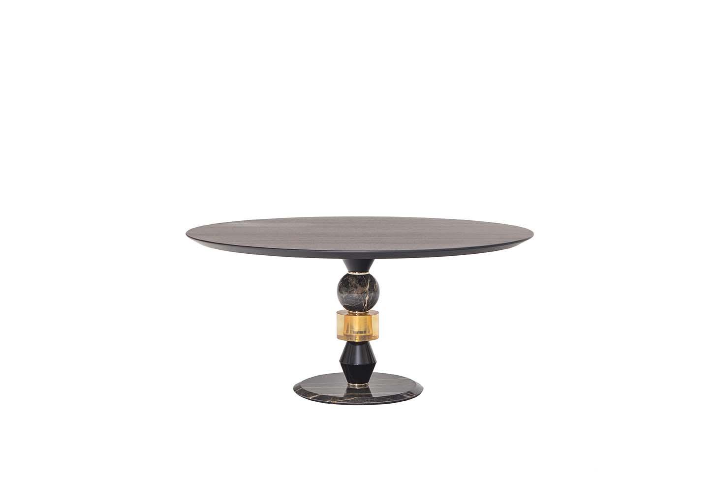 PANDORA Round wooden table