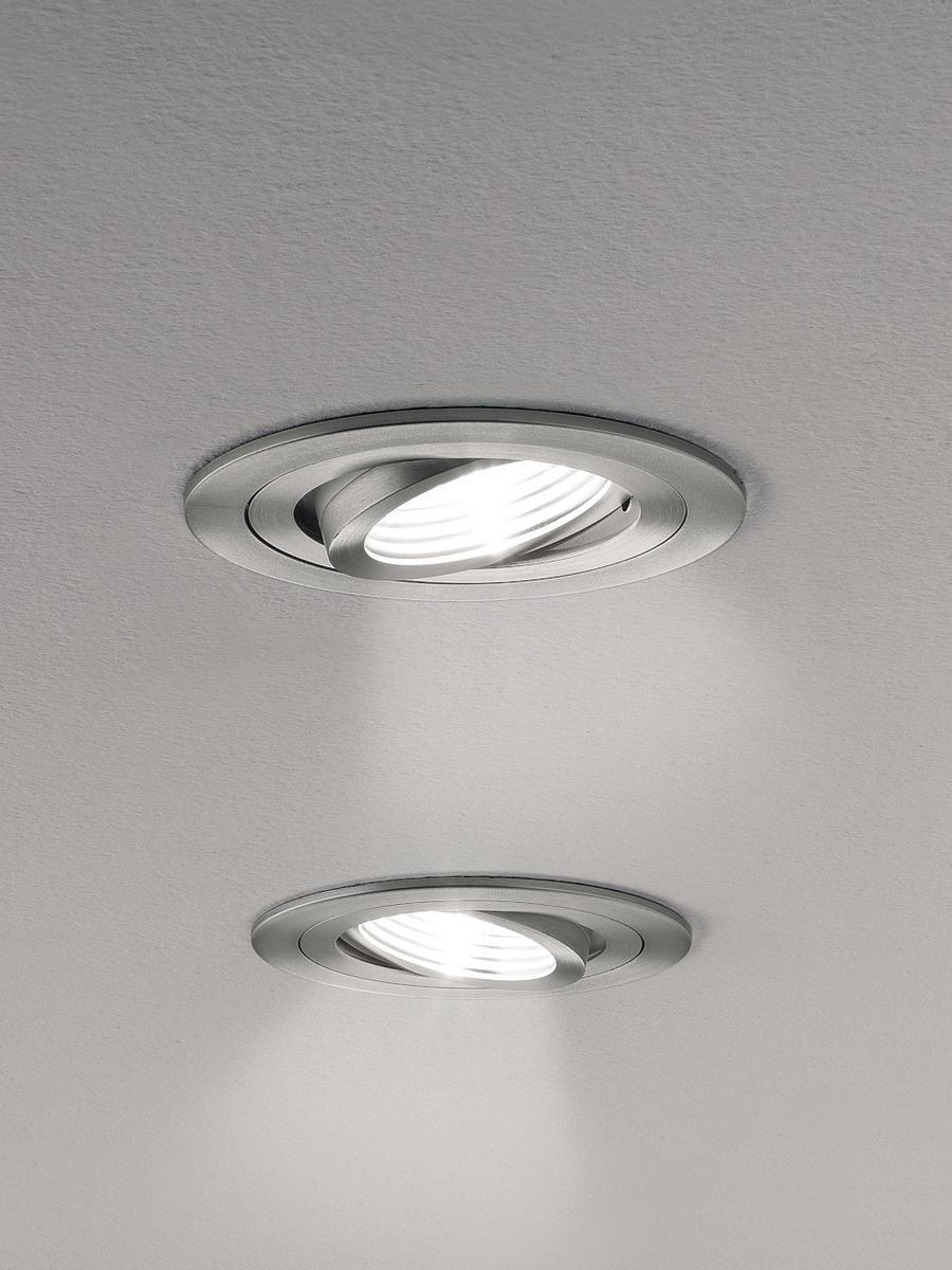 SD 903 I LED adjustable round aluminium spotlight