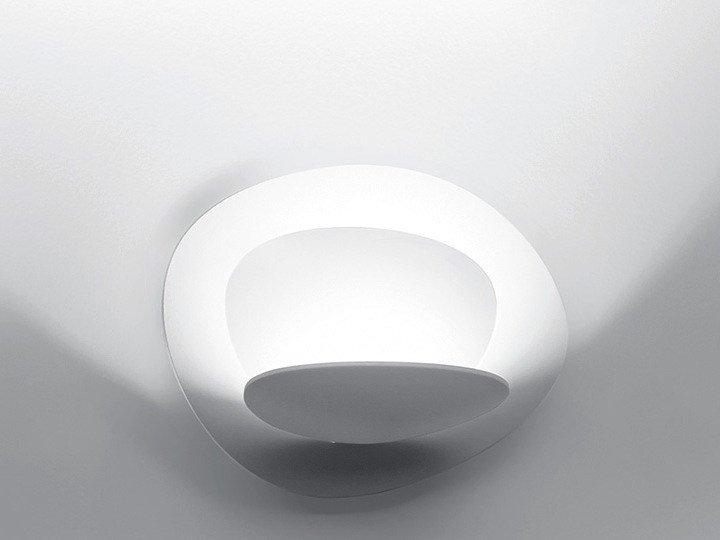 PIRCE Indirect light halogen wall light
