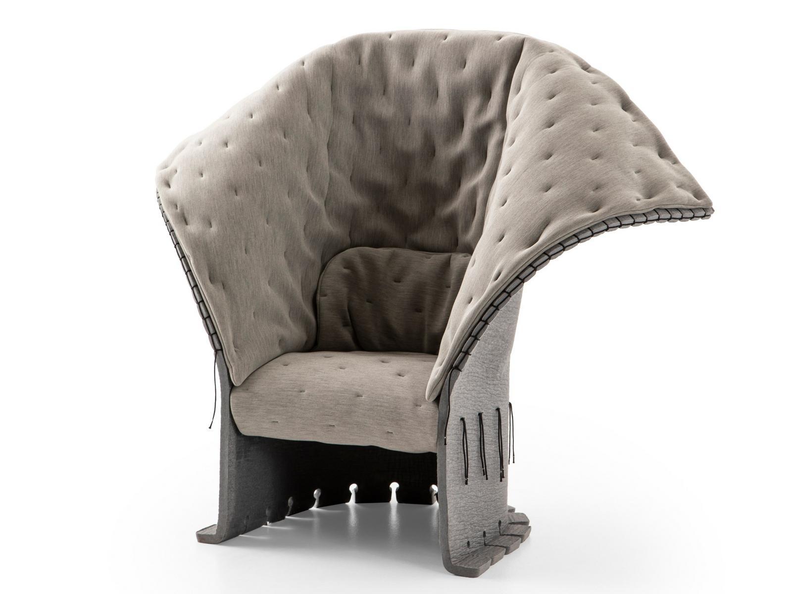 357 FELTRI Wool felt armchair