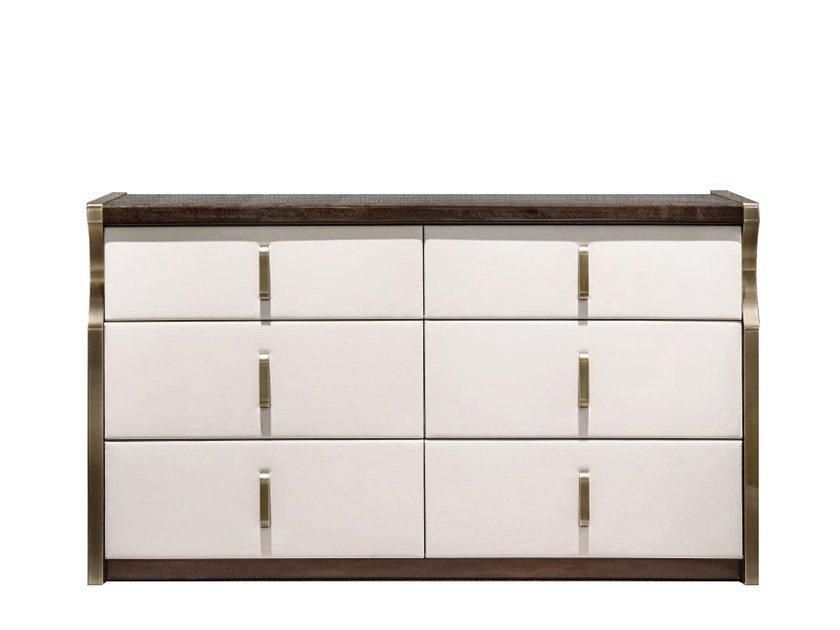 TRILOGY Wooden chest of drawers