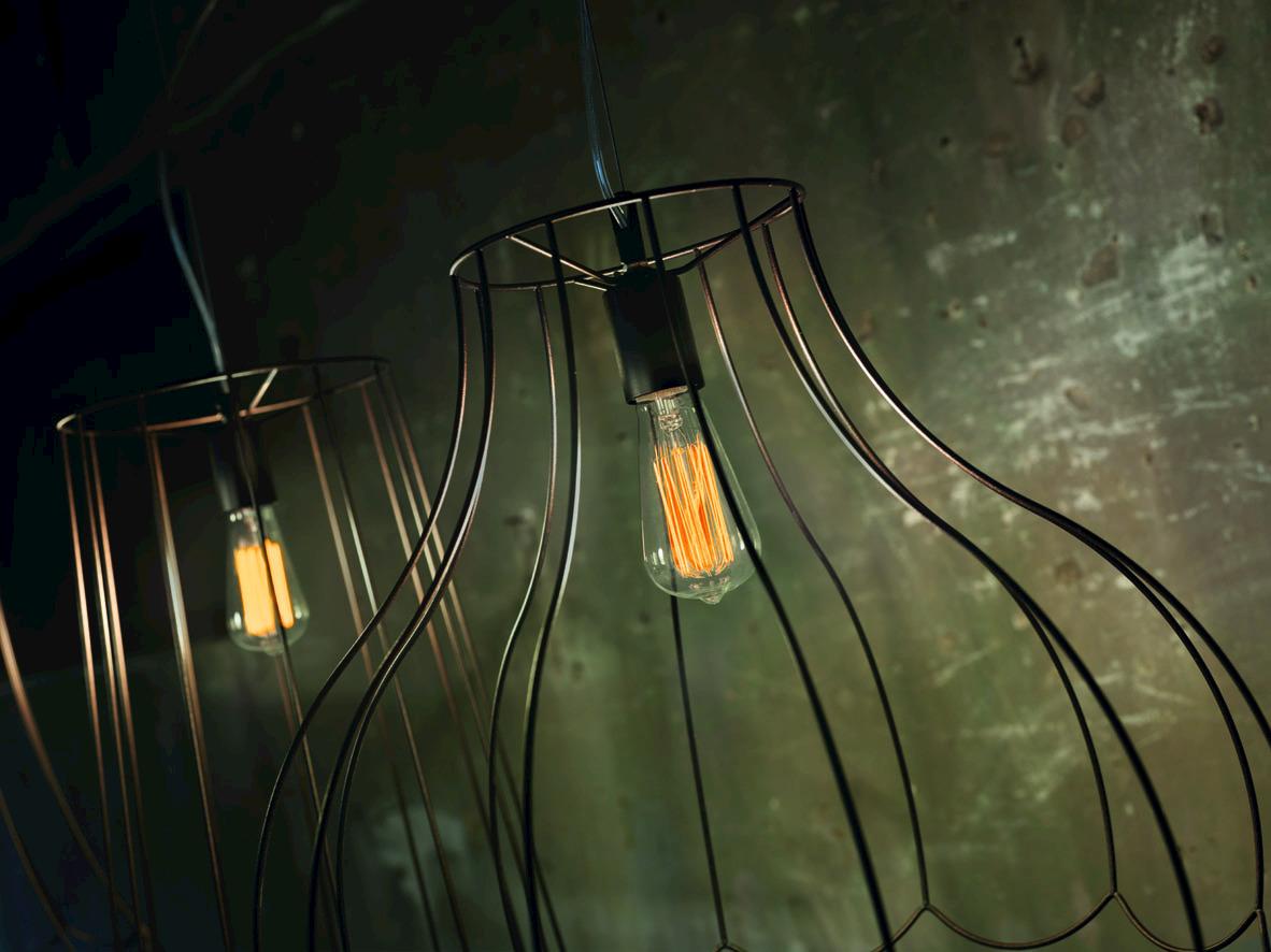 LUCILLA Iron pendant lamp