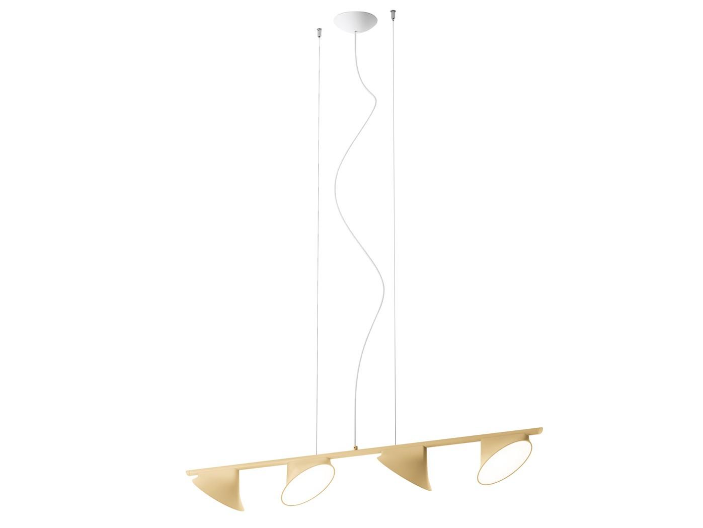 ORCHID LED direct light aluminium pendant lamp